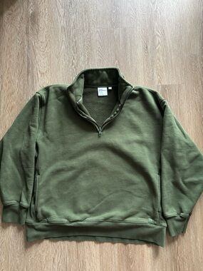 TNA Sweatfleece Quarter Zip - Size Small